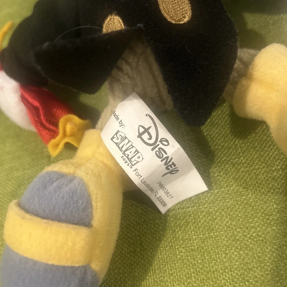 Disney By Snap Toys Jimney Cricket Plush